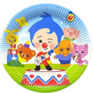 Platos plim plim 7" (18 cms), 10 piezas