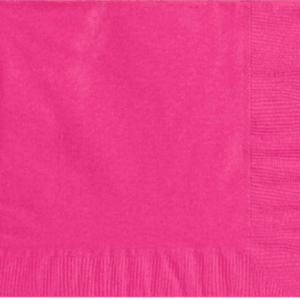 Servilletas de papel Fucsia, 16 piezas