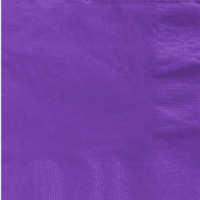 Servilletas de papel Moradas, 16 piezas