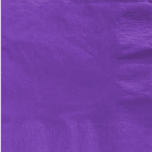 Servilletas de papel Moradas, 16 piezas