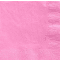 Servilletas de papel Rosada, 16 piezas
