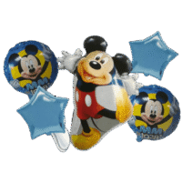 Set De Globos 5 piezas, Mickey