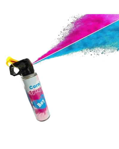 Extintor Spray Revelación de genero celeste o rosa