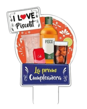 Vela de Cumpleaños Piscola