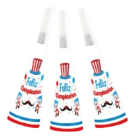 Pitos Plim Plim, 6 Piezas