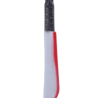 Cuchillo de plástico con sangre medidas 42 x 6 cms