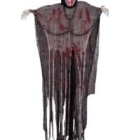 Muñeco, fantasma, parca, calavera, con sonido y luz