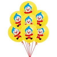 Globos de Látex Plim plim Amarillo 25 piezas