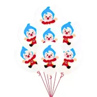 Globos de Látex Plim Plim Blancos 25 piezas