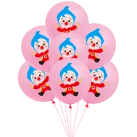 Globos Látex Plim Plim Rosados x 25 piezas