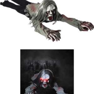 Muñeco Zombi con luz y sonido Halloween