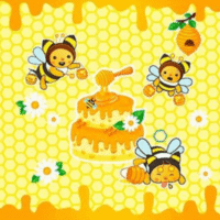 Servilletas Abejita, 16 piezas