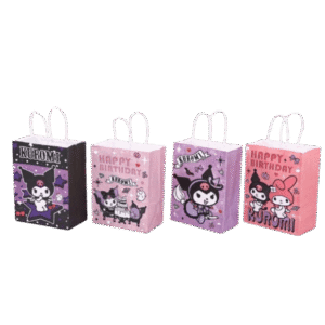 Bolsa de papel hello kitty- Kuromi 21 x 15 x8 cm