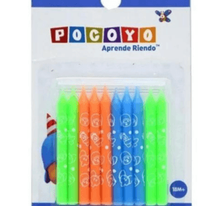 Velas Pocoyo, 10 piezas