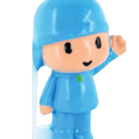 Vela Pocoyo, figura 3D