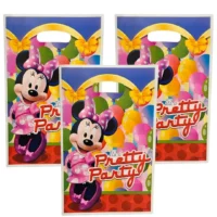 Bolsas Plástica Minnie  16.5 x 25 cm x 10 Piezas