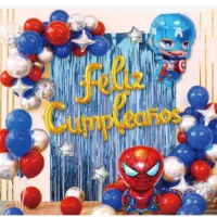 Set de Guirnalda Spiderman x 57 pcs