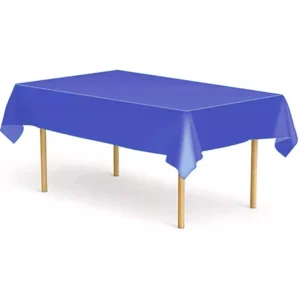 Mantel Plástico azul  137 x 274 cm