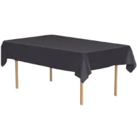 Mantel plastico negro, 1.37 x 2.74 cms