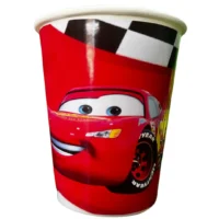 Vasos Polipapel Cars, 6 Piezas