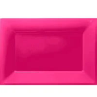 Bandeja Rectangular Fucsia