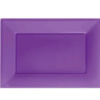 Bandeja Rectangular Morada