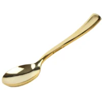 Cucharas 6 piezas, doradas