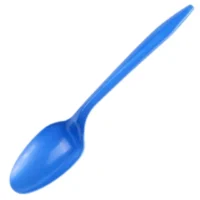 Cucharas Plástica Azul x 12 Piezas