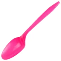 Cucharas 20 piezas, fucsia