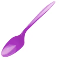 Cucharas 20 piezas, moradas