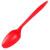 Cucharas 12 piezas, rojas