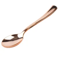 Cucharas 6 piezas, rosa oro