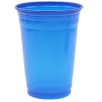 Vasos plásticos Azul, 560 ml, 10 piezas