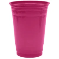 Vasos Plásticos Fucsia 560 ml x 10 piezas