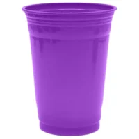 Vasos plásticos Morada, 560 ml, 10 piezas