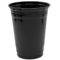 Vasos Plásticos Negros 560ml x 10 pcs