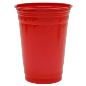 Vasos Plástico Rojos 560ml x 10 piezas