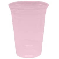 Vasos Rosados 560 ml x 10 piezas