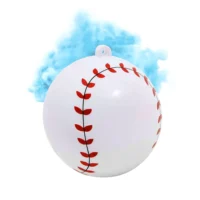 Pelota Diseño Béisbol Revelación De Género Azul