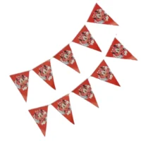 Banderin Minnie x 10 Piezas, 2,5 mts