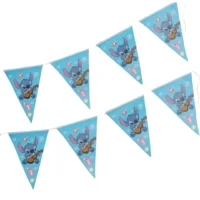 Banderin  Stitch, 10 Piezas, 2,5 metros