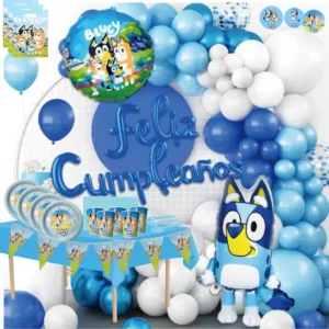 Cotillon de Bluey, 121 piezas