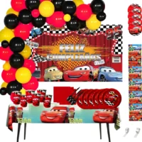 Cotillón de cars, 141 piezas