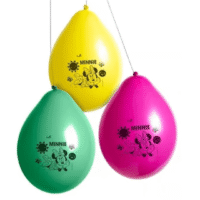 Globos Latex Minnie, 12 Unidades