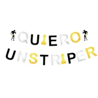 Guirnalda Despedida De Soltera "Quiero un Striper"
