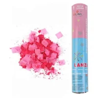 Lanza Confeti Revelación De Género 30cm Baby Shower,Rosado