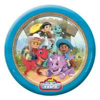 Plato de carton Dino Ranch