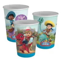 Vasos 6 Pcs Dino Ranch
