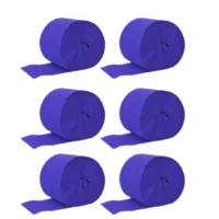 Feston fino azul 6pcs 2.5cmx10m