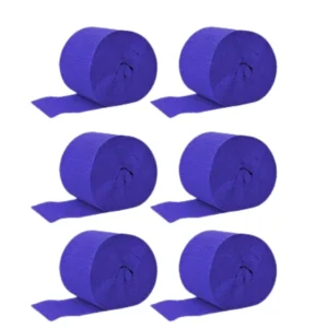 Feston fino azul 6pcs 2.5cmx10m